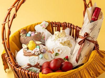 Пасхальная корзина средняя