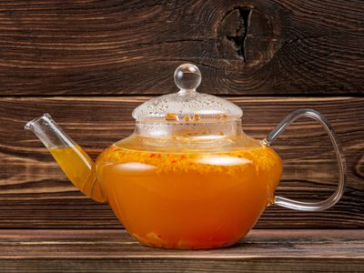 Ginger-sea-bucthorn tea